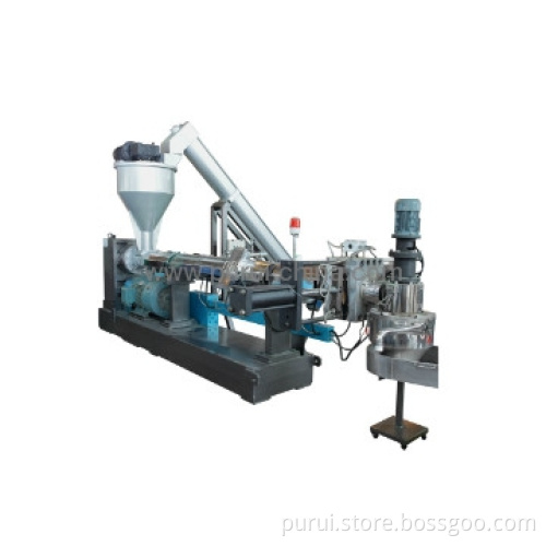 crushed plastics recycling granulator